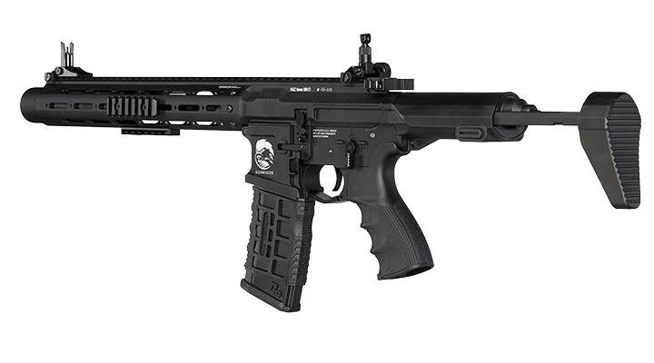 G&G GC16 PDW15 AR Vollmetall S-AEG 6mm BB schwarz Bild 11