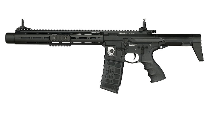 G&G GC16 PDW15 AR Vollmetall S-AEG 6mm BB schwarz Bild 2