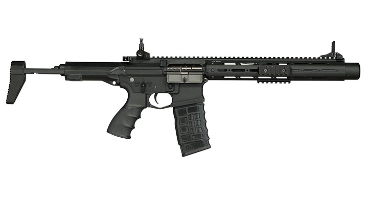 G&G GC16 PDW15 AR Vollmetall S-AEG 6mm BB schwarz Bild 3