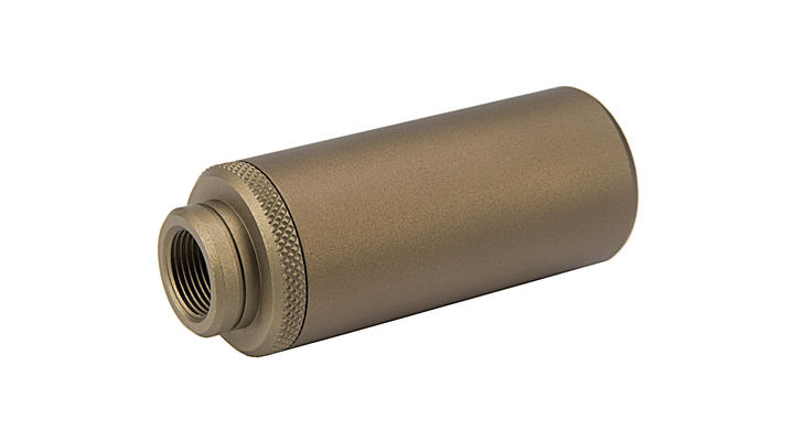 G&G SS-80 Alumininium Mock Suppressor 14mm- / 14mm+ Desert Tan Bild 1