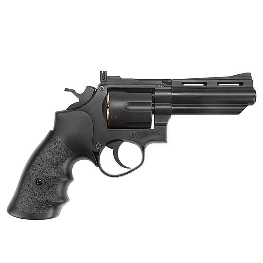 HFC HG-132 .357 Magnum 4 Zoll Gas Revolver 6mm BB schwarz Bild 2