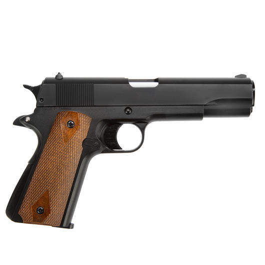 HFC M1911 A1 Gas NBB Softairpistole 6mm BB schwarz Bild 2