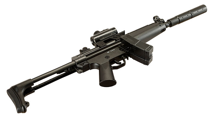 ASG BT5 A5 Double Mag Komplettset AEG 6mm BB schwarz Bild 6