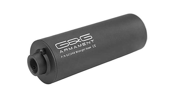 G&G Compact Midnight Hawk Aluminium Tracer Unit Suppressor 14mm- schwarz Bild 1