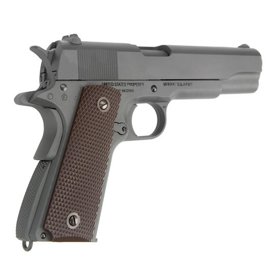 Cybergun Colt M1911A1 Vollmetall CO2 BlowBack 6mm BB Parkerized Bild 3