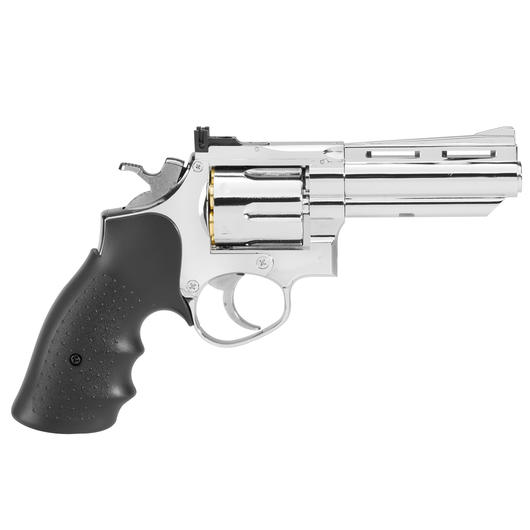 HFC HG-132 .357 Magnum 4 Zoll Gas Revolver 6mm BB chrom Bild 2