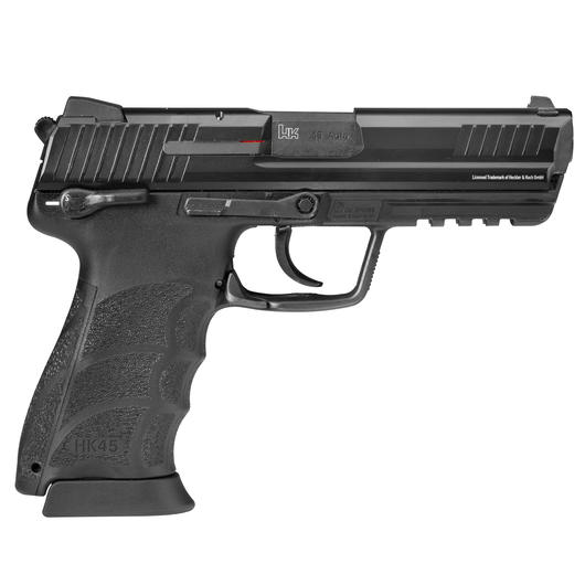 Heckler & Koch HK45 mit Metallschlitten GBB 6mm BB schwarz Bild 2