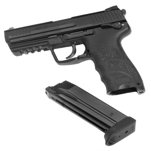Heckler & Koch HK45 mit Metallschlitten GBB 6mm BB schwarz Bild 4