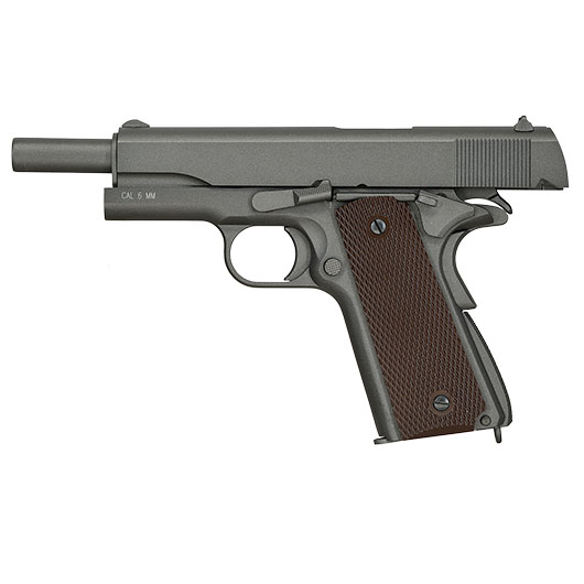 KWC M1911A1 Military Vollmetall CO2 BlowBack 6mm BB Parkerized Bild 4