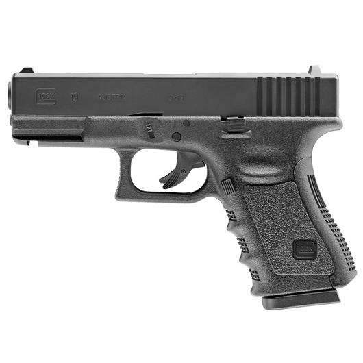 Glock 19 Gen. 3 mit Metallschlitten CO2 NBB 6mm BB schwarz Bild 1