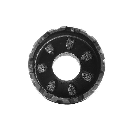 G&G Stahl Battle Wheel Amplifier Flash Suppressor schwarz 14mm- Bild 2