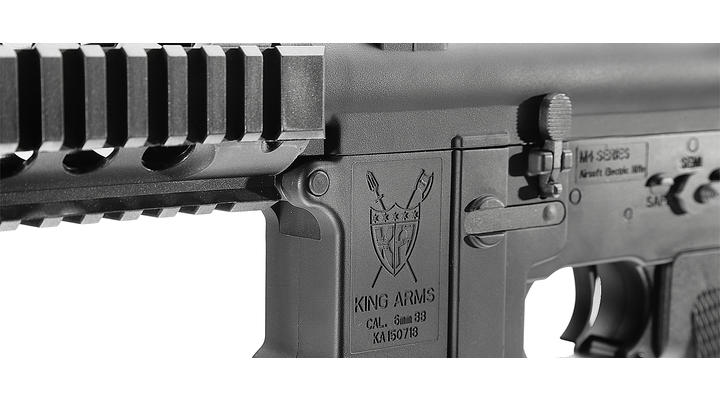King Arms M4 TWS Type 1 Ultra Grade Version II S-AEG 6mm BB schwarz Bild 4