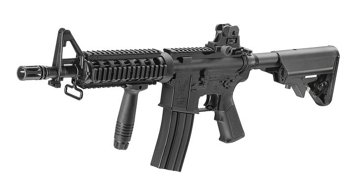 King Arms M4 CQB-R Ultra Grade S-AEG 6mm BB schwarz