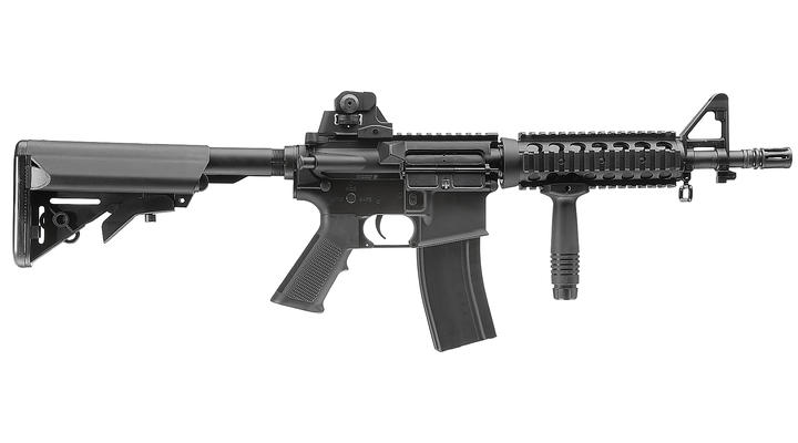 King Arms M4 CQB-R Ultra Grade S-AEG 6mm BB schwarz Bild 2