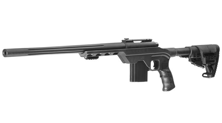 Versandrcklufer King Arms MDT LSS Tactical Rifle Gas Bolt Action Snipergewehr 6mm BB schwarz