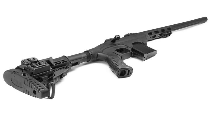 Versandrcklufer King Arms MDT LSS Tactical Rifle Gas Bolt Action Snipergewehr 6mm BB schwarz Bild 4