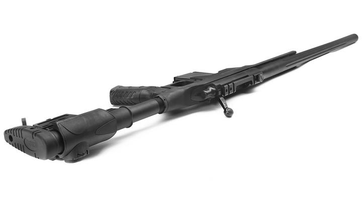 Versandrcklufer King Arms MDT LSS Tactical Rifle Gas Bolt Action Snipergewehr 6mm BB schwarz Bild 5