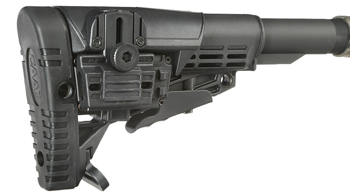 King Arms MDT LSS Tactical Rifle Gas Bolt Action Snipergewehr 6mm BB Dark Earth Bild 10
