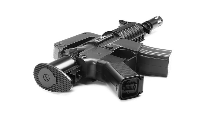 UHC Mini XM177 Kidz Action-Rifle AEG 6mm BB schwarz Bild 4