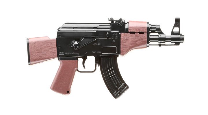 UHC Mini AK47 Kidz Action-Rifle AEG 6mm BB schwarz / braun Bild 2