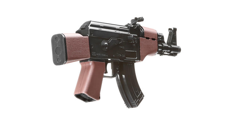UHC Mini AK47 Kidz Action-Rifle AEG 6mm BB schwarz / braun Bild 3