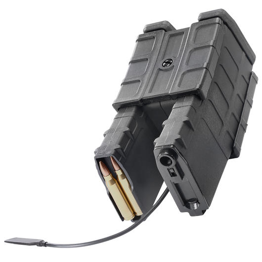 G&P M4 / M16 Hailstorm Dual-Magazin 700 Schuss schwarz 