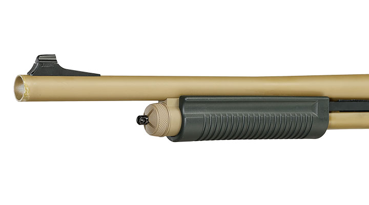 Jag Arms Scattergun HD Vollmetall Pump Action Gas Shotgun 6mm BB tan Bild 7