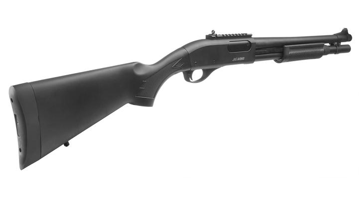 Jag Arms Scattergun HDS Vollmetall Pump Action Gas Shotgun 6mm BB schwarz Bild 3