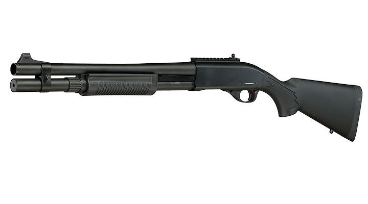 Jag Arms Scattergun HDS Vollmetall Pump Action Gas Shotgun 6mm BB schwarz