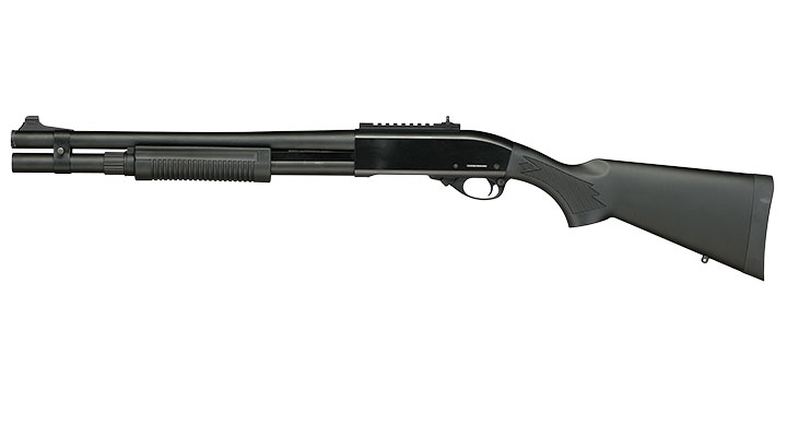Jag Arms Scattergun HDS Vollmetall Pump Action Gas Shotgun 6mm BB schwarz Bild 1