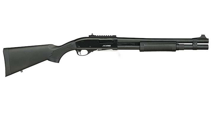 Jag Arms Scattergun HDS Vollmetall Pump Action Gas Shotgun 6mm BB schwarz Bild 3
