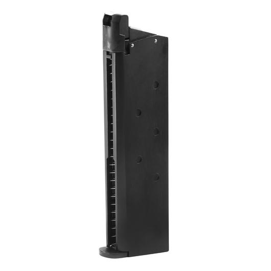 King Arms M1911 GBB Magazin 20 Schuss (Army-Type) schwarz