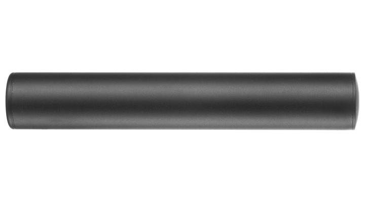 King Arms Light Weight Aluminium Silencer 245 x 40mm 14mm- schwarz Bild 3