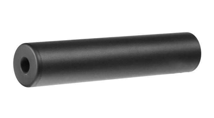 King Arms Light Weight Aluminium Silencer 200 x 40mm 14mm- schwarz Bild 1