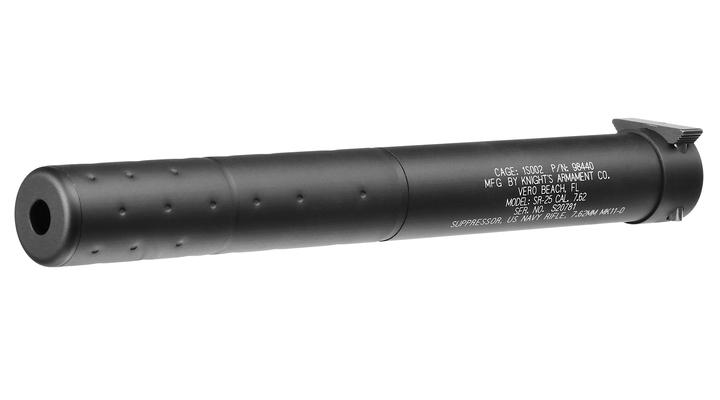 VFC KAC SR25 MK11 MOD 0 Aluminium QD Suppressor schwarz