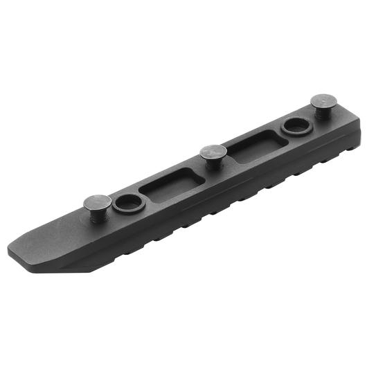 GK Tactical KeyMod 21mm Aluminium Schiene 115mm / 9 Slots schwarz Bild 2