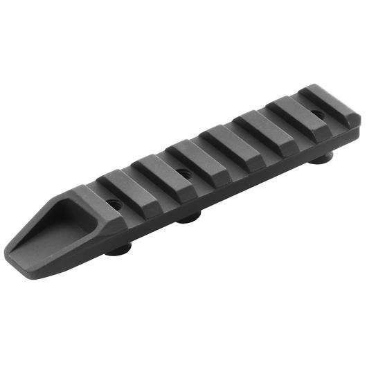 GK Tactical KeyMod 21mm Aluminium Schiene 95mm / 7 Slots schwarz