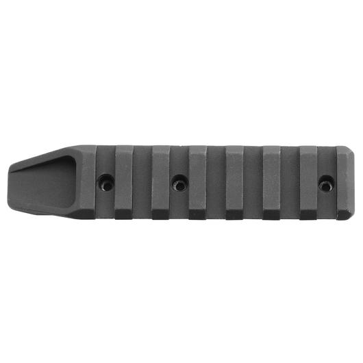 GK Tactical KeyMod 21mm Aluminium Schiene 95mm / 7 Slots schwarz Bild 3