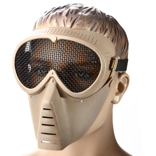 Fidragon Maske desert Gesichtsmaske Bild 1