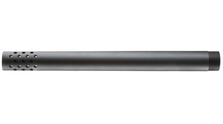 Ares Amoeba Aluminium Auenlauf mit integr. Muzzle Break 340 mm f. Striker schwarz Bild 3