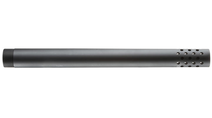 Ares Amoeba Aluminium Auenlauf mit integr. Muzzle Break 340 mm f. Striker schwarz Bild 4