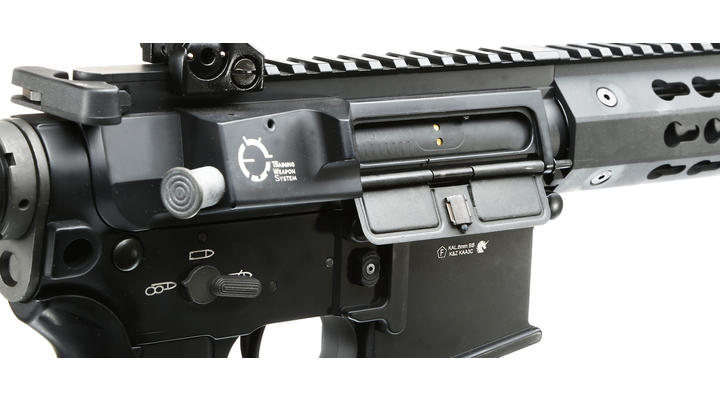 King Arms M4 TWS KeyMod CQB Elite Vollmetall S-AEG 6mm BB schwarz Bild 7