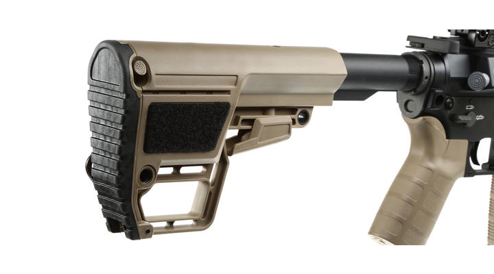 King Arms M4 TWS KeyMod CQB Elite Vollmetall S-AEG 6mm BB Dark Earth Bild 8
