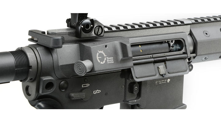 King Arms M4 TWS KeyMod CQB Elite Vollmetall S-AEG 6mm BB Urban Grey Bild 7