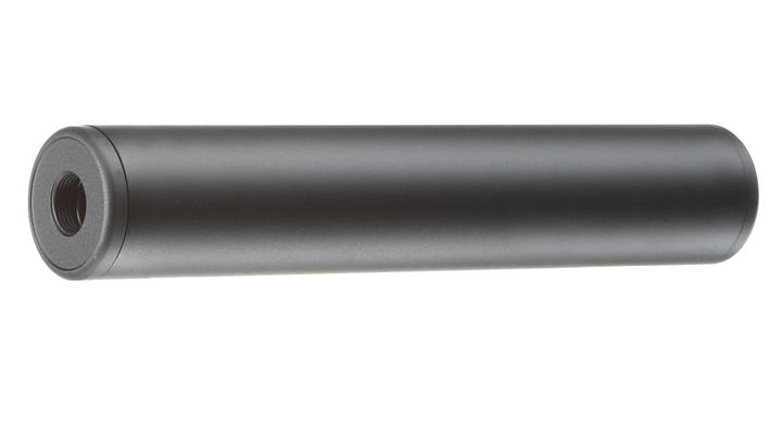 GK Tactical Aluminium Suppressor Silencer 190 x 35mm 14mm+ / 14mm- schwarz Bild 1