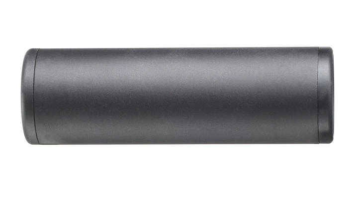 GK Tactical Aluminium Suppressor Silencer 110 x 35mm 14mm+ / 14mm- schwarz Bild 2