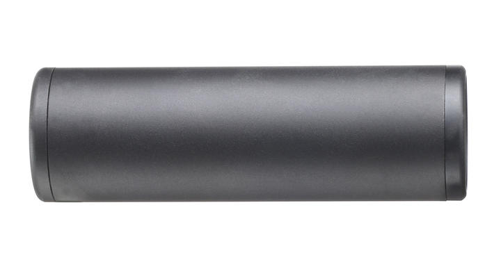 GK Tactical Aluminium Suppressor Silencer 110 x 35mm 14mm+ / 14mm- schwarz Bild 2