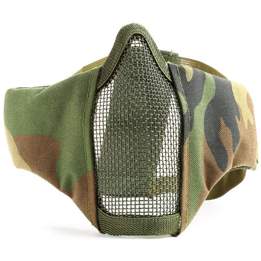 101 INC Airsoft Gittermaske woodland Bild 3