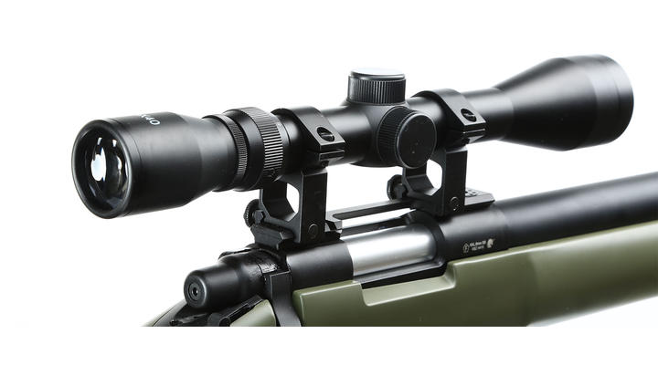 Well MB4405D M24 SWS Snipergewehr inkl. Zweibein / Zielfernrohr Springer 6mm BB oliv Bild 5