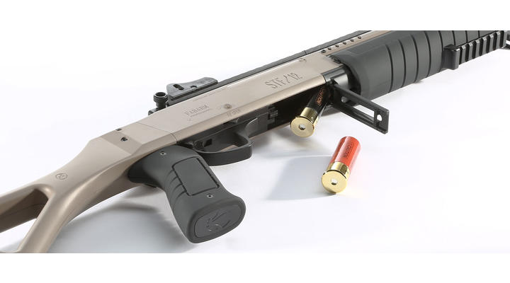 BO Manufacture Fabarm STF12 18 Zoll Ressort Shotgun Springer 6mm BB FDE Bild 4